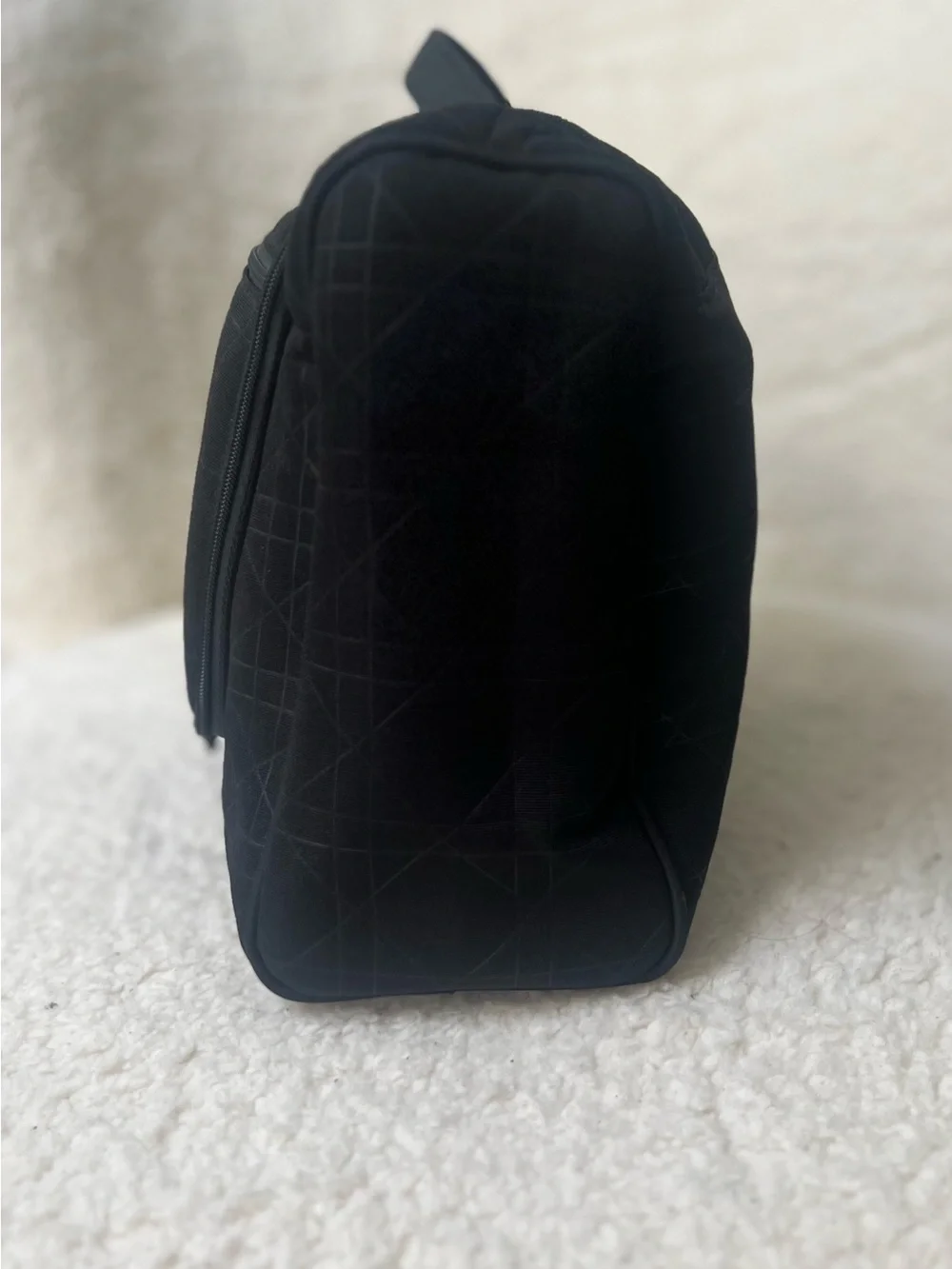 Dior Beauty Black Quilted Travel Toiletry Bag